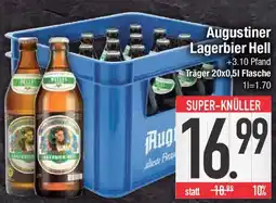 E-Center Augustiner Lagerbier Hell Angebot