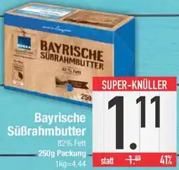 E-Center Bayrische Süßrahmbutter Angebot