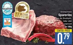 E-Center Strohschwein Spareribs Angebot