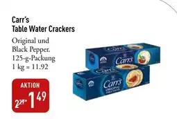 Galeria Markthalle Carr's Table Water Crackers Angebot