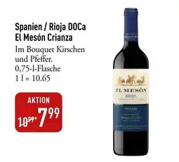 Galeria Markthalle El Mesón Crianza Angebot