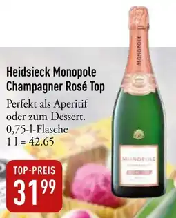Galeria Markthalle Heidsieck Monopole Champagner Rosé Top Angebot