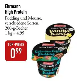 Galeria Markthalle Ehrmann High Protein Pudding und Mousse Angebot