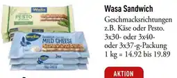 Galeria Markthalle Wasa Sandwich Angebot