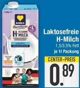 E-Center EDEKA Herzstück Laktosefreie H-Milch Angebot