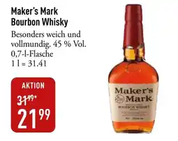 Galeria Markthalle Maker's Mark Bourbon Whisky Angebot