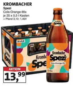 Lösch Depot Krombacher Spezi Cola-Orange-Mix Angebot