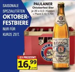 Lösch Depot PAULANER Oktoberfest Bier Angebot