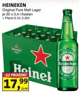 Lösch Depot Heineken Original Pure Malt Lager Angebot