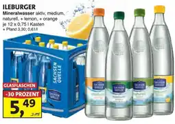 Lösch Depot ILEBURGER Mineralwasser aktiv, medium, naturell Angebot