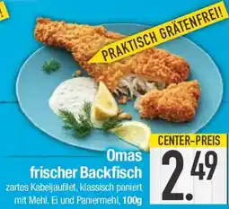 E-Center Omas frischer Backfisch Angebot