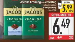 E-Center Jacobs Krönung oder café Hag Angebot