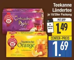 E-Center Teekanne Ländertee Angebot