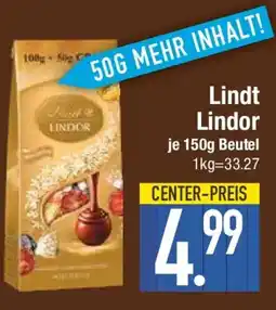 E-Center Lindt Lindor Angebot