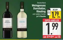 E-Center Deutschland Weingenuss Dornfelder, Riesling Angebot