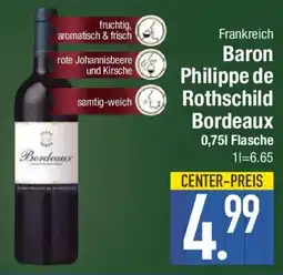 E-Center Frankreich Baron Philippe de Rothschild Bordeaux Angebot