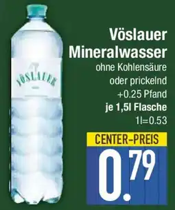 E-Center Vöslauer Mineralwasser Angebot