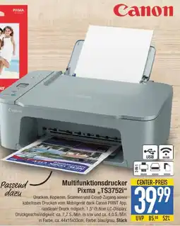 E-Center Canon Multifunktionsdrucker Pixma „,TS3752i" Angebot