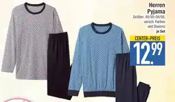 E-Center Herren Pyjama Angebot