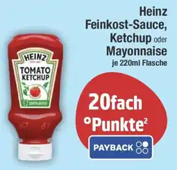 E-Center Heinz Feinkost-Sauce, Ketchup oder Mayonnaise Angebot