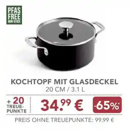 E-Center Kochtopf mit glasdeckel Angebot