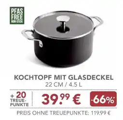E-Center Kochtopf mit glasdeckel Angebot
