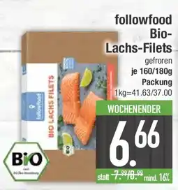 E-Center followfood Bio-Lachs-Filets Angebot