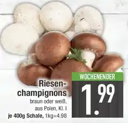 E-Center Riesen-champignons Angebot