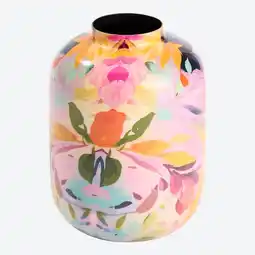NKD Vase aus Metall, ca. 13x10 cm Angebot