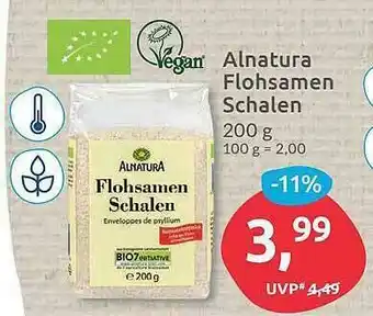 Budni Alnatura Flohsamen Schalen Angebot