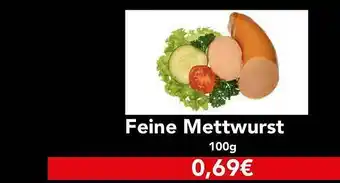 CAP Markt Feine Mettwurst Angebot