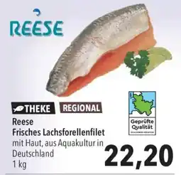 CITTI Markt Reese Frisches Lachsforellenfilet mit Haut Angebot