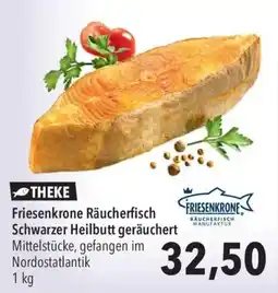 CITTI Markt Friesenkrone Räucherfisch Schwarzer Heilbutt geräuchert Angebot