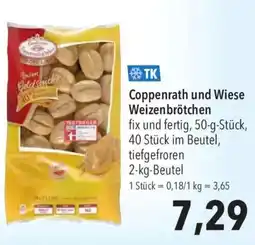 CITTI Markt Coppenrath und Wiese Weizenbrötchen Angebot