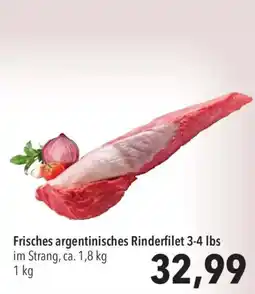 CITTI Markt Frisches argentinisches Rinderfilet Angebot