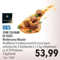 CITTI Markt STAR CULINAR Rindercurry Masala Angebot