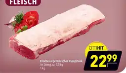 CITTI Markt Frisches argentinisches Rumpsteak Angebot