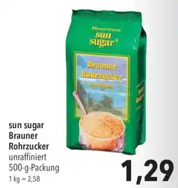 CITTI Markt sun sugar Brauner Rohrzucker Angebot