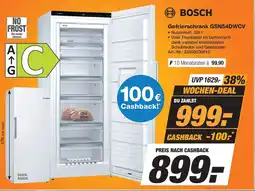 Expert Technomarkt BOSCH Gefrierschrank GSN54DWCV Angebot