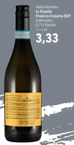 CITTI Markt La Piazzetta Prosecco Frizzante DOP Angebot