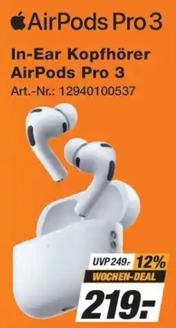 Expert Technomarkt AirPods Pro 3 Angebot