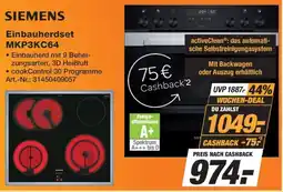 Expert Technomarkt SIEMENS Einbauherdset MKP3KC64 Angebot