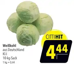 CITTI Markt Weißkohl Angebot
