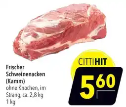 CITTI Markt Frischer Schweinenacken (Kamm) Angebot