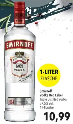 CITTI Markt Smirnoff Vodka Red Label Angebot