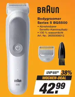 Expert Technomarkt BRAUN Bodygroomer Series 5 BG5500 Angebot