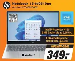 Expert Technomarkt Notebook 15-fd0519ng Angebot