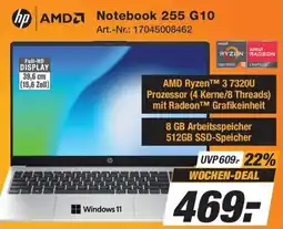 Expert Technomarkt hp AMD Notebook 255 G10 Angebot
