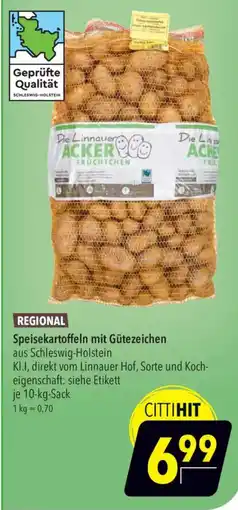 CITTI Markt Die Linnauer ACKER FRÜCHTCHEN Speisekartoffeln Angebot