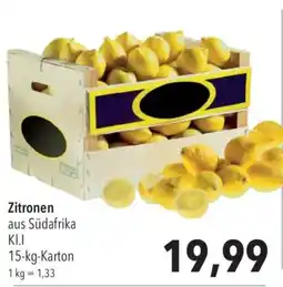 CITTI Markt Zitronen Angebot